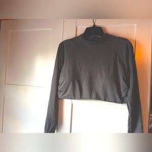 Athleta crop rash guard